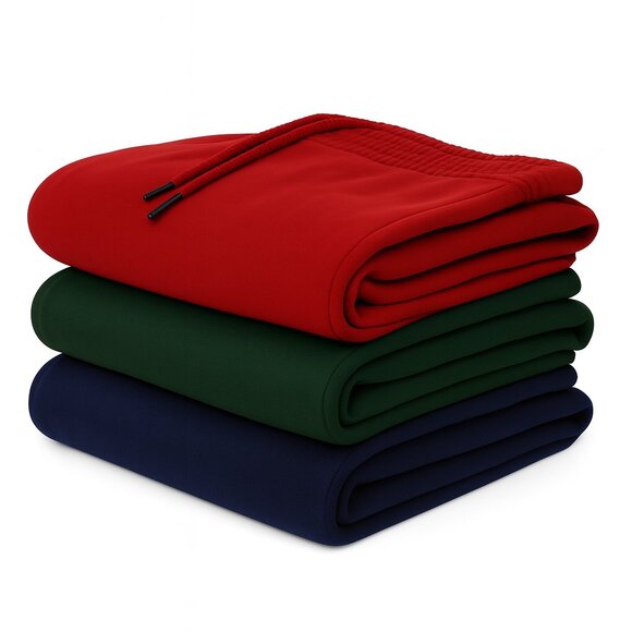 6pk Blue Ice Men's Modern Fit Heavyweight Classic Fleece Jogger Sweatpants - Picture 6 of 6